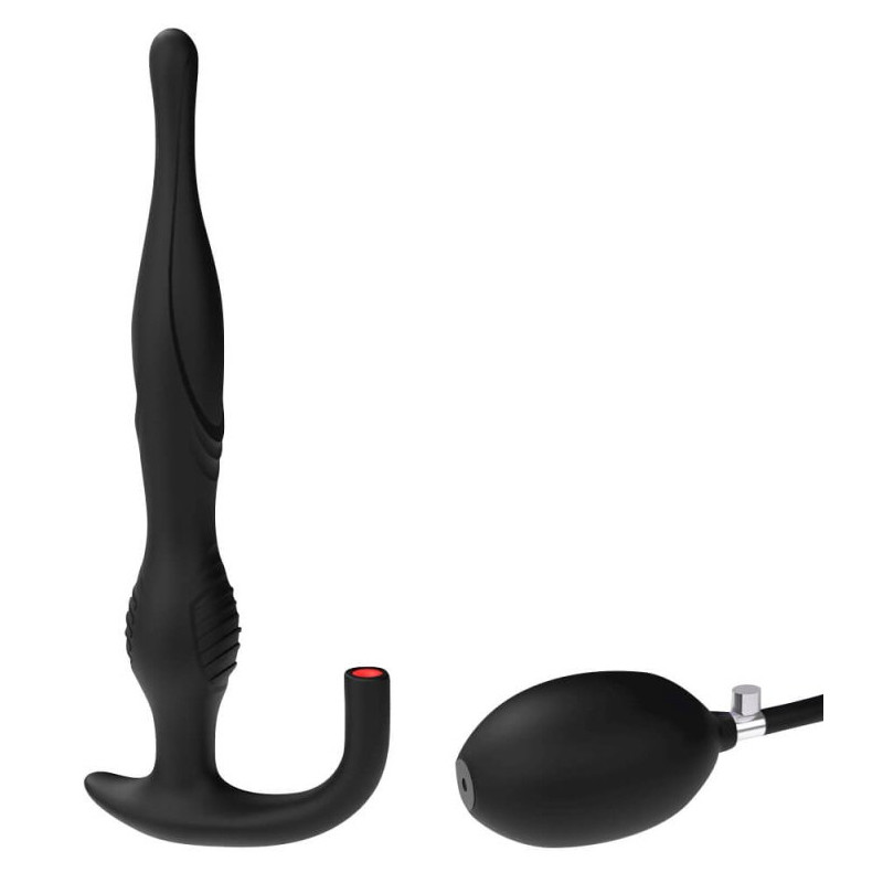 InflateGear Plug gonflable Gonflimmy 24 x 3.6 cm Noir
